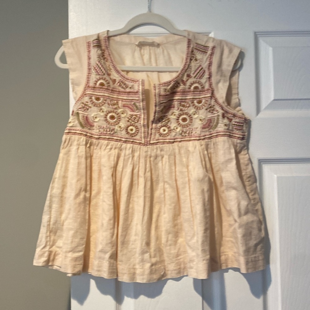 Lucky Brand flouncy top